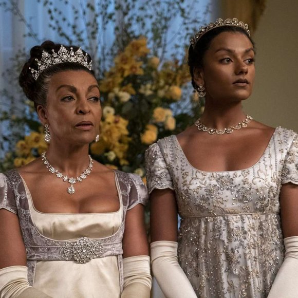 Vintage Nicole Miller Bridgerton-Style Regency Era Empire Waist Dress, Size 6 - Picture 14 of 15